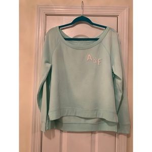 Abercrombie & Fitch blue cozy sweatshirt